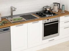 Alvinka 375X222 Cm Klasik Mebran Mutfak Dolabı Mbb-E80B45S50-2