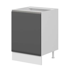 Alvinka Mutfak Modül Hg_J Alt 1K1R 60Cm Dolap Beyaz Antrasit Suntalam