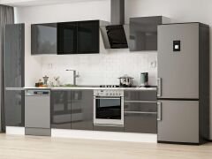 Alvinka 315X210 Cm High Gloss Mutfak Dolabı Mb-E90B45S60-3