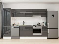 Alvinka 300X210 Cm High Gloss Mutfak Dolabı Mb-E90B50S40-1