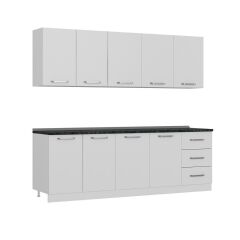 Minar 240 Cm Mutfak Dolabı Beyaz 240-B1