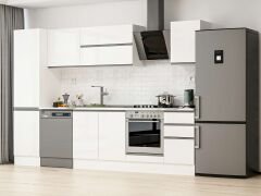 Alvinka 305X210 Cm High Gloss Mutfak Dolabı Mb-E90B50S45-2