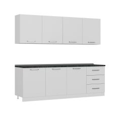 Minar 240 Cm Mutfak Dolabı Beyaz 240-B3