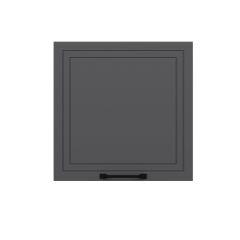 Alvinka Mutfak Modül Mbr_A Üst 1Dk1R 60-H60Cm Dolap Beyaz Antrasit Suntalam