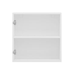 Alvinka Mutfak Modül Mbr_A Üst 1Dk1R 60-H60Cm Dolap Beyaz Antrasit Suntalam