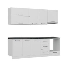 Minar 240 Cm Mutfak Dolabı Beyaz 240-B6