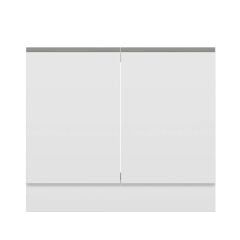 Alvinka Mutfak Modül Hg_J Alt 2K 100Cm Evye Dolap Beyaz Beyaz Suntalam