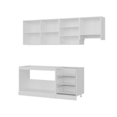 Minar 240 Cm Mutfak Dolabı Beyaz 240-B8