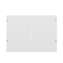 Alvinka Mutfak Modül Hg_J Alt 2K 120Cm Evye Dolap Beyaz Beyaz Suntalam