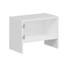 Alvinka Mutfak Modül Duz Üst 1Dk 60-45-H60Cm Asp Dolap Beyaz Dore
