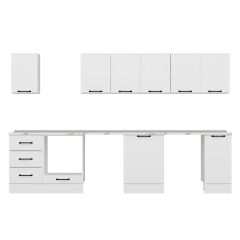 Alvinka 330X210 Cm Mbr_A Mutfak Dolabı