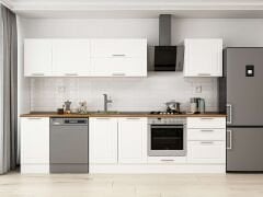 Alvinka 315X210 Cm Klasik Mebran Mutfak Dolabı M-E90S45S60-2 Mebran | Beyaz - Suntalam