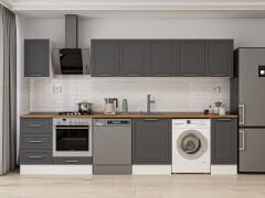 Alvinka 330X210 Cm Mbr_C Mutfak Dolabı