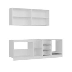 Minar 240 Cm Mutfak Dolabı Beyaz Dore 240-D4