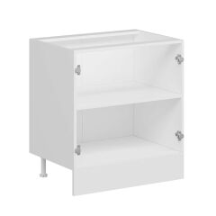 Alvinka Mutfak Modül Hg_J Alt 2K1R 80Cm Dolap Beyaz Beyaz Mdf