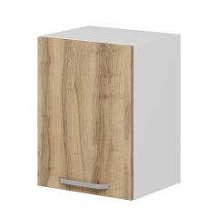 Alvinka Mutfak Modül Duz Üst 1Dk1R 45-H60Cm Dolap Beyaz Dore