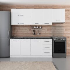 Minar 245 Cm Mutfak Dolabı Beyaz 245-B5