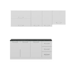 Minar 245 Cm Mutfak Dolabı Beyaz 245-B5