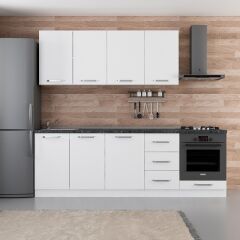 Minar 245 Cm Mutfak Dolabı Beyaz 245-B7