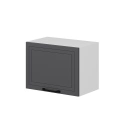 Alvinka Mutfak Modül Mbr_A Üst 1Dk 60-45-H60Cm Asp Dolap Beyaz Antrasit Mdf