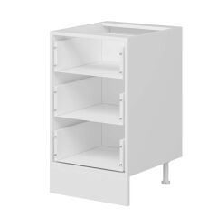 Alvinka Mutfak Modül Hg_J Alt 3Ç Nray 50Cm Dolap Beyaz Antrasit Mdf