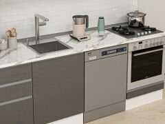 Alvinka 230X210 Cm Hg_J Mutfak Dolabı Antrasit - Suntalam