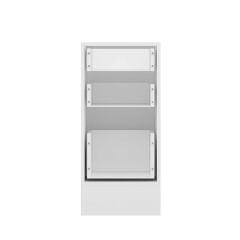 Alvinka Mutfak Modül Hg_J Alt 3Ç1B2K Nray 40Cm Dolap Beyaz Beyaz Suntalam