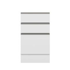 Alvinka Mutfak Modül Hg_J Alt 3Ç1B2K Nray 50Cm Dolap Beyaz Beyaz Mdf