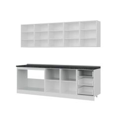 Minar 250 Cm Mutfak Dolabı Beyaz 250-B2