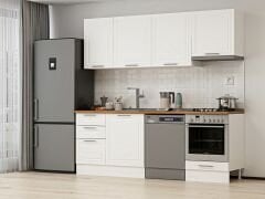 Alvinka 230X210 Cm Mbr_C Mutfak Dolabı Beyaz - Mdf