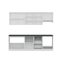 Minar 250 Cm Mutfak Dolabı Beyaz 250-B5