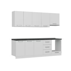 Minar 250 Cm Mutfak Dolabı Beyaz 250-B5