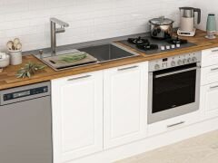 Alvinka 390X222 Cm Klasik Mebran Mutfak Dolabı Mb-E90S60S40-3