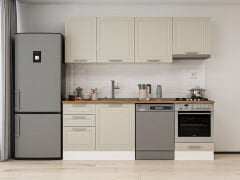 Alvinka 230X210 Cm Mbr_C Mutfak Dolabı Kumtaşı - Suntalam