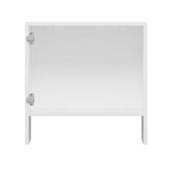 Alvinka Mutfak Modül Hg_J Üst 1Dk 60-60-H72Cm Asp Dolap Beyaz Beyaz Mdf