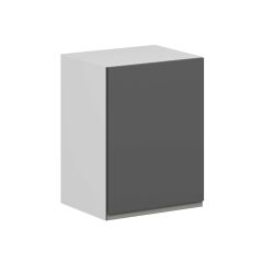 Alvinka Mutfak Modül Hg_J Üst 1Dk1R 45-H60Cm Dolap Beyaz Antrasit Suntalam