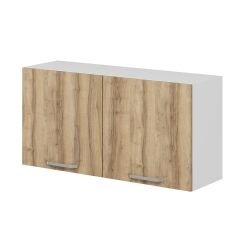 Alvinka Mutfak Modül Duz Üst 2Dk1R 120-H60Cm Dolap Beyaz Dore