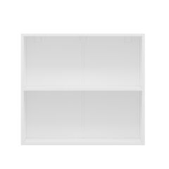 Alvinka Mutfak Modül Mbr_A Üst 2Dk1R 80-H72Cm Dolap Cam Beyaz Antrasit Mdf