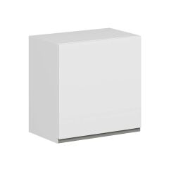 Alvinka Mutfak Modül Hg_J Üst 1Dk1R 60-H60Cm Dolap Beyaz Beyaz Mdf