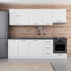 Minar 255 Cm Mutfak Dolabı Beyaz 255-B8