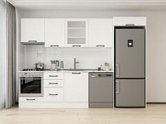 Alvinka 310X220 Cm Mbr_A Mutfak Dolabı Beyaz - Mdf