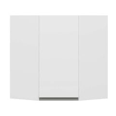 Alvinka Mutfak Modül Hg_J Üst 1Dk1R 60-H72Cm Köşe Dolap Beyaz Beyaz Mdf