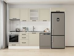 Alvinka 310X220 Cm Mbr_A Mutfak Dolabı Kumtaşı - Mdf