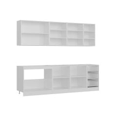 Minar 255 Cm Mutfak Dolabı Beyaz Dore 255-D1