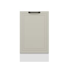 Alvinka Mutfak Modül Mbr_A Alt 1K1R 50Cm Dolap Beyaz Kumtaşı Mdf