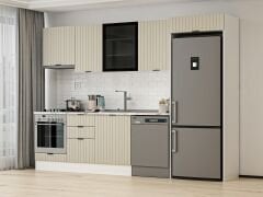 Alvinka 310X220 Cm Mbr_B Mutfak Dolabı Kumtaşı - Suntalam