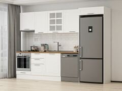 Alvinka 310X220 Cm Mbr_C Mutfak Dolabı Beyaz - Mdf