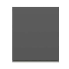 Alvinka Mutfak Modül Hg_J Üst 1Dk2R 60-H72Cm Dolap Beyaz Antrasit Mdf