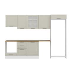 Alvinka 310X220 Cm Mbr_C Mutfak Dolabı Kumtaşı - Suntalam