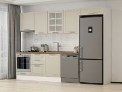 Alvinka 310X220 Cm Mbr_C Mutfak Dolabı Kumtaşı - Mdf